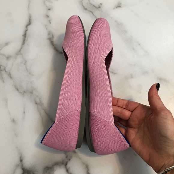 ❌ SOLD Rothy’s pink Begonia flats 9.5 with box - Picture 4 of 8